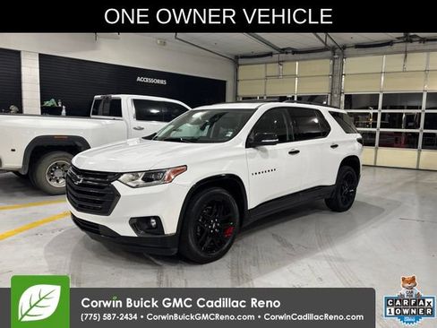 Used 2021 Chevrolet Traverse Premier w/ Redline Edition AWD/4WD image 1