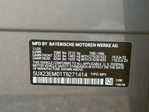 New 2026 BMW X7 xDrive40i w/ M Sport Package image 44