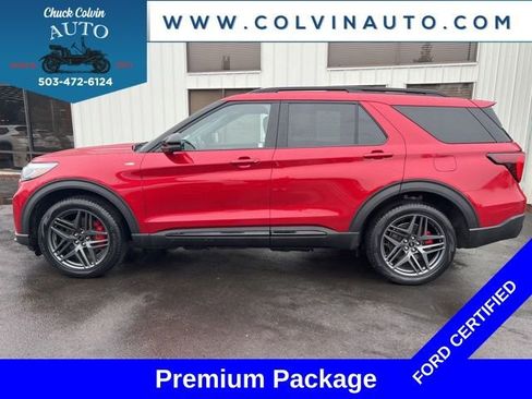 Certified 2025 Ford Explorer ST-Line w/ Premium Package image 1