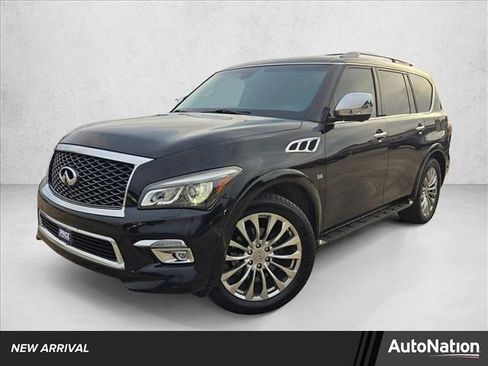Used 2015 INFINITI QX80 2WD w/ Deluxe Technology Package image 1