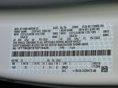 New 2026 Ford F250 XLT AWD/4WD image 18