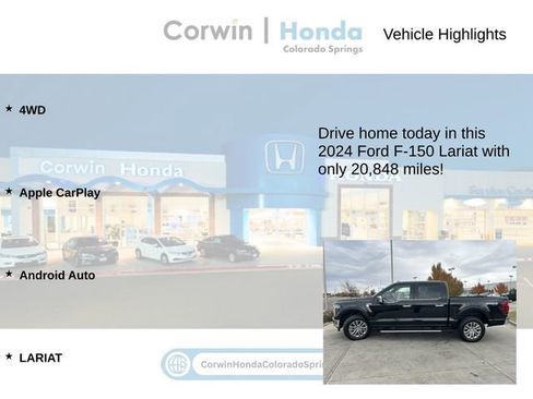 Used 2024 Ford F150 Lariat w/ Bed Utility Package image 7