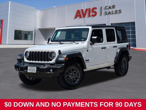 Used 2025 Jeep Wrangler Unlimited Sport AWD/4WD image 1