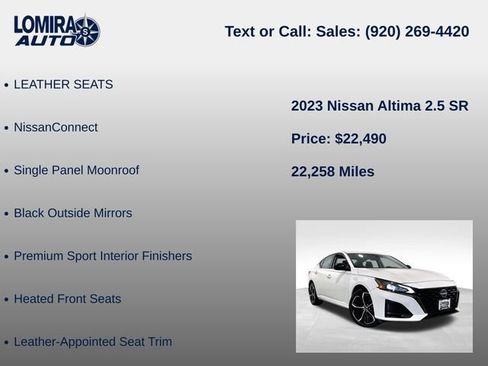 Used 2023 Nissan Altima 2.5 SR AWD/4WD image 27