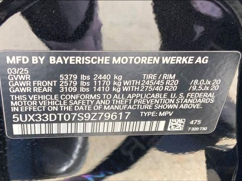 Certified 2025 BMW X4 xDrive30i w/ Premium Package image 33