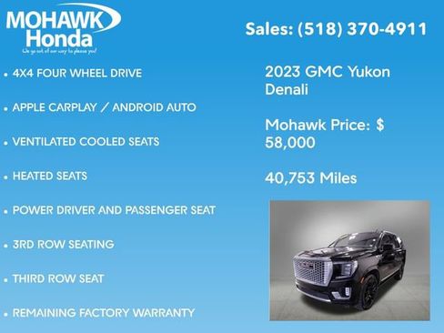 Used 2023 GMC Yukon Denali image 14