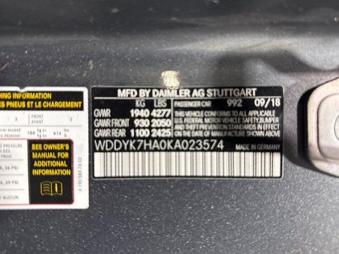 Used 2019 Mercedes-Benz AMG GT Roadster image 75