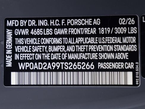 Certified 2026 Porsche 911 Turbo S AWD/4WD image 36