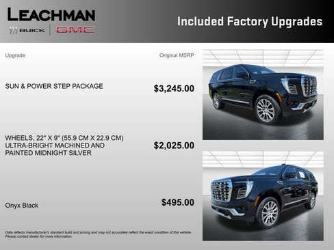 New 2026 GMC Yukon Denali w/ Sun & Power Step Package AWD/4WD image 4