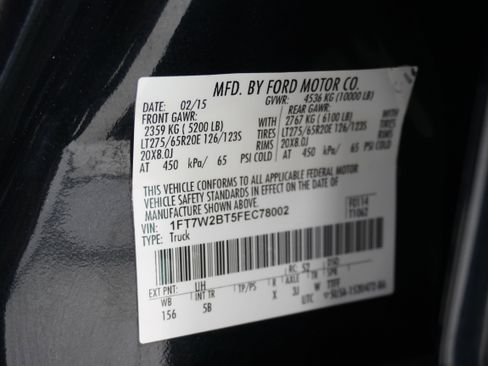 Used 2015 Ford F250 Lariat w/ Lariat Ultimate Package image 29