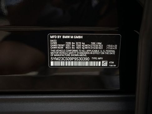 Used 2023 BMW XM AWD/4WD image 32