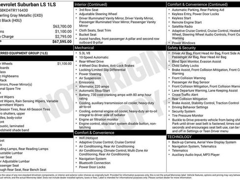 New 2026 Chevrolet Suburban LS RWD image 5