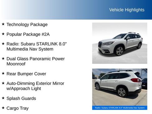 Used 2021 Subaru Ascent Limited w/ Technology Package AWD/4WD image 5