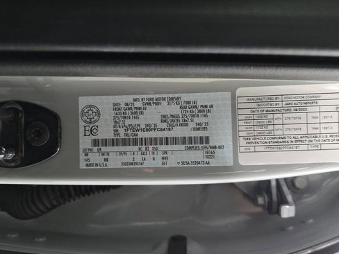 Used 2023 Ford F150 Tremor w/ Equipment Group 402A High image 18