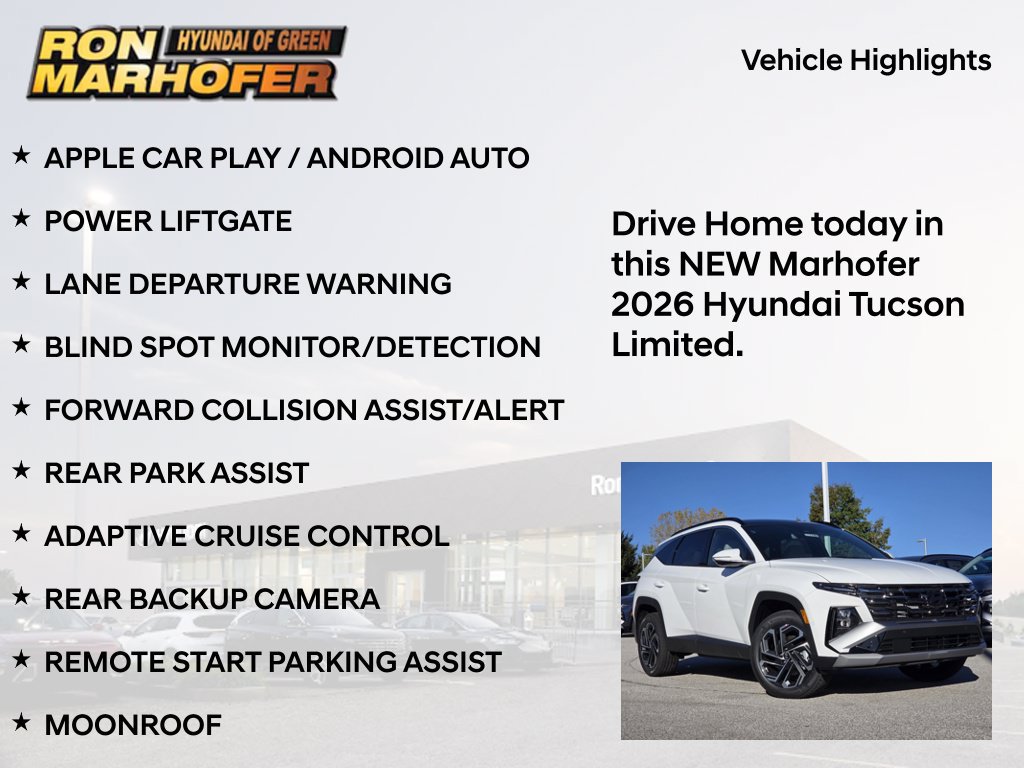 New 2026 Hyundai Tucson Limited AWD/4WD image 15