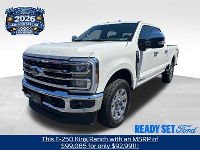 New 2025 Ford F250 King Ranch w/ Chrome Package