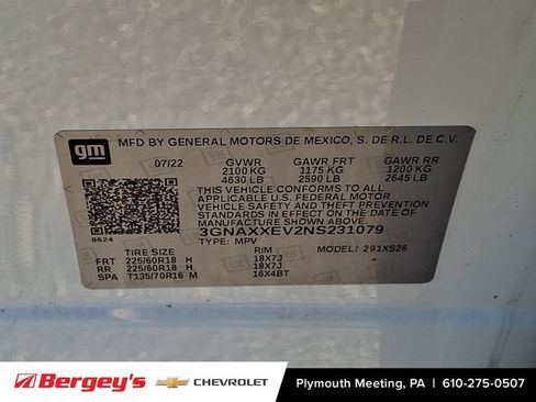 Certified 2022 Chevrolet Equinox Premier AWD/4WD image 30