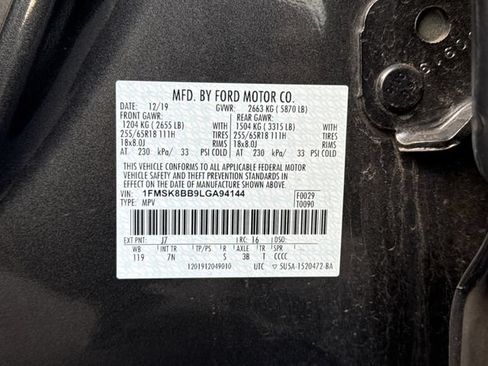 Used 2020 Ford Explorer 4WD image 18