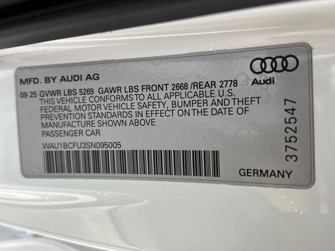 New 2025 Audi A5 2.0T Premium image 27