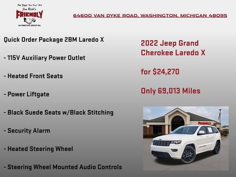 Used 2022 Jeep Grand Cherokee Laredo X RWD image 5