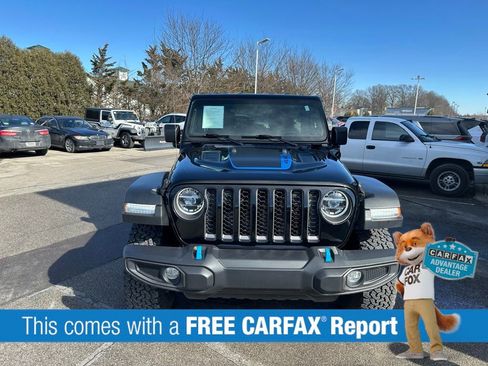 Used 2022 Jeep Wrangler Unlimited Rubicon 4xe w/ Cold Weather Group image 2