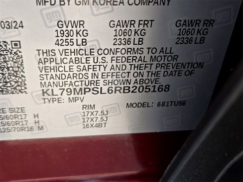 Used 2024 Chevrolet TrailBlazer LT w/ Convenience Package image 34