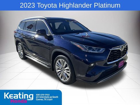 Used 2023 Toyota Highlander Platinum image 1