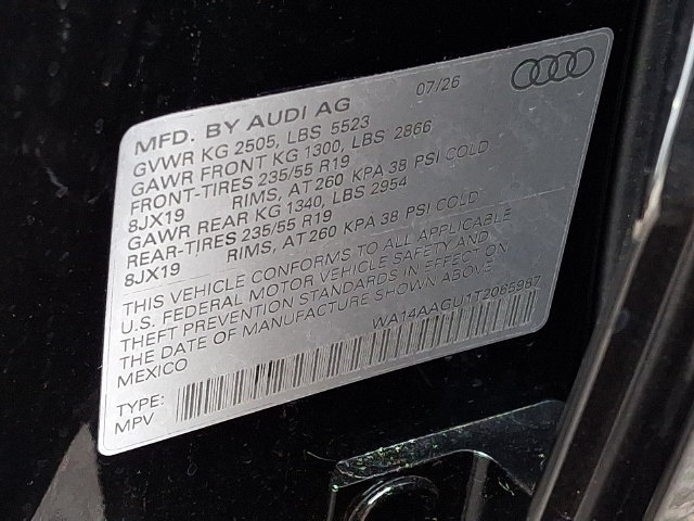 New 2026 Audi Q5 2.0T AWD/4WD image 10