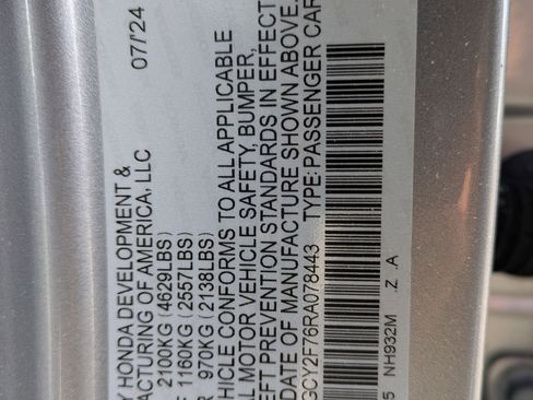 Certified 2024 Honda Accord Sport image 33