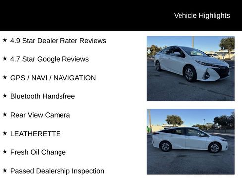 Used 2017 Toyota Prius Prime Advanced image 5