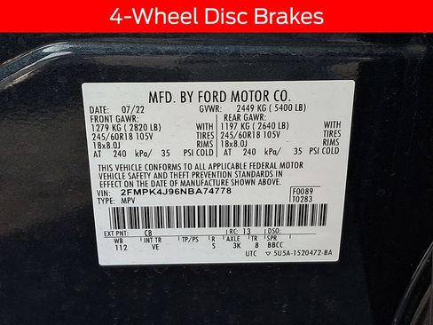 Used 2022 Ford Edge SEL w/ Convenience Package image 26