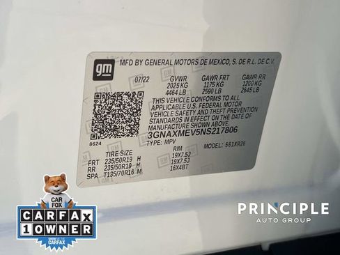 Used 2022 Chevrolet Equinox RS w/ Infotainment Package image 35