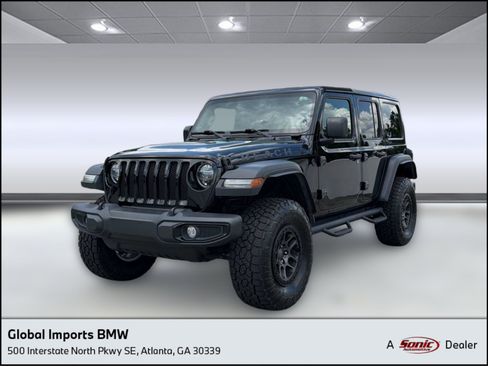 Used 2022 Jeep Wrangler Unlimited Sport w/ Xtreme Recon 35" Tire Package AWD/4WD image 1