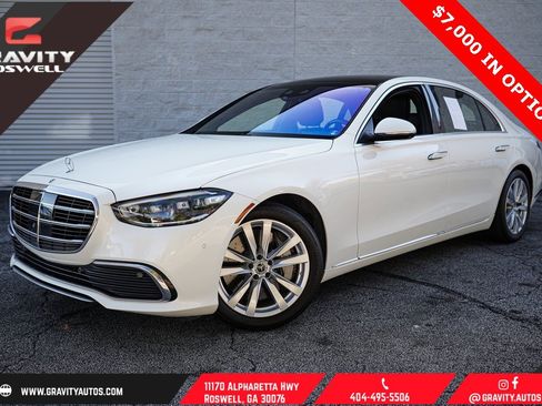 Used 2021 Mercedes-Benz S 500 4MATIC image 1