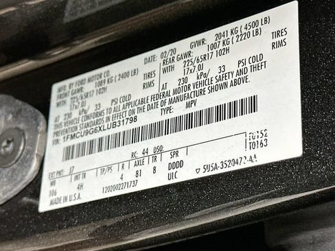 Used 2020 Ford Escape SE AWD/4WD image 27