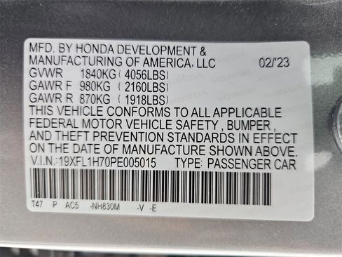 Used 2023 Honda Civic EX-L image 44