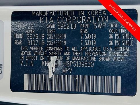 Certified 2023 Kia Sorento SX Prestige AWD/4WD image 36