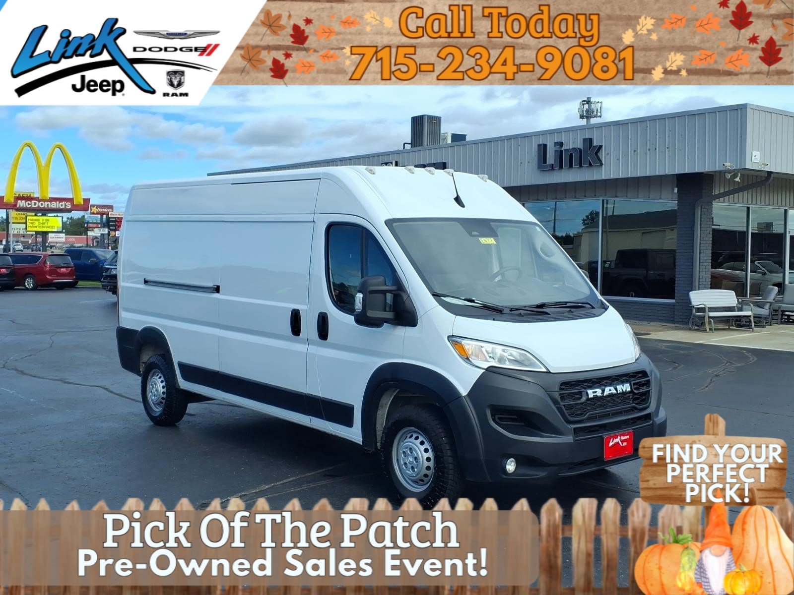 Used 2025 RAM ProMaster 2500 w/ Convenience Group FWD image 1