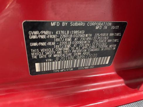 Used 2021 Subaru Crosstrek 2.5i Limited w/ Moonroof Package 2 image 35