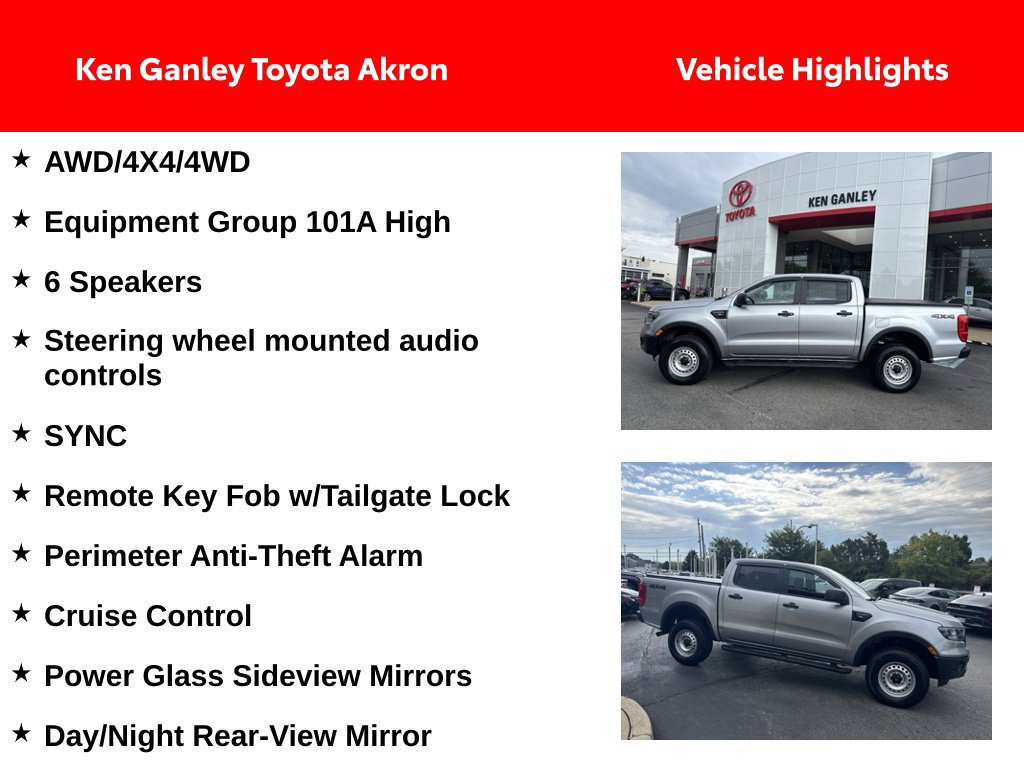 Used 2022 Ford Ranger XL w/ Equipment Group 101A High AWD/4WD image 2