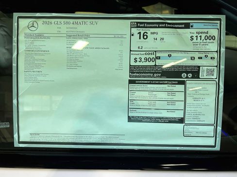 New 2026 Mercedes-Benz GLS 580 4MATIC image 46