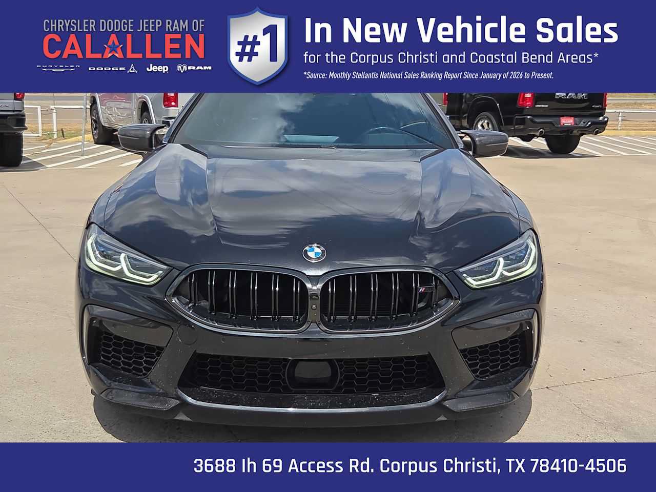 Used 2023 BMW M8 Gran Coupe xDrive Competition w/ M Carbon Exterior Package AWD/4WD image 14