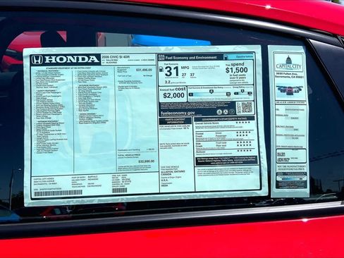 New 2026 Honda Civic Si image 22