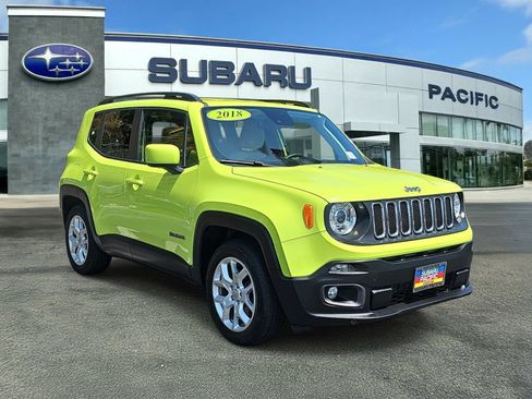 Used 2018 Jeep Renegade Latitude w/ Advanced Technology Group FWD image 1