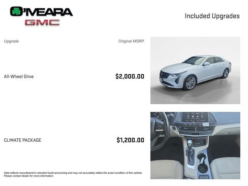 Used 2023 Cadillac CT4 Premium Luxury w/ Climate Package image 4