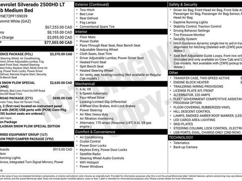 Used 2023 Chevrolet Silverado 2500 LT w/ Convenience Package image 3