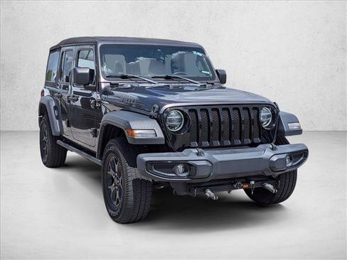 Used 2021 Jeep Wrangler Unlimited Sport AWD/4WD image 3
