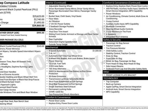 Used 2020 Jeep Compass Latitude w/ Cold Weather Group image 28