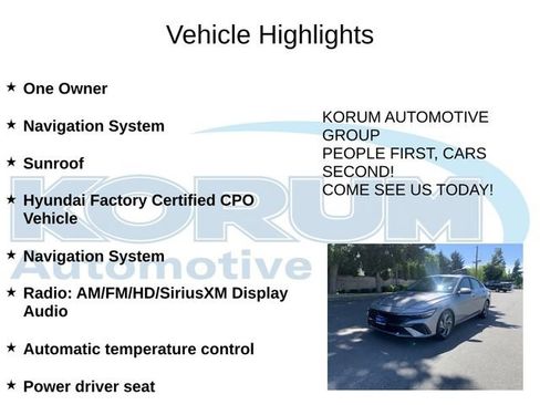 Certified 2025 Hyundai Elantra Limited FWD image 4