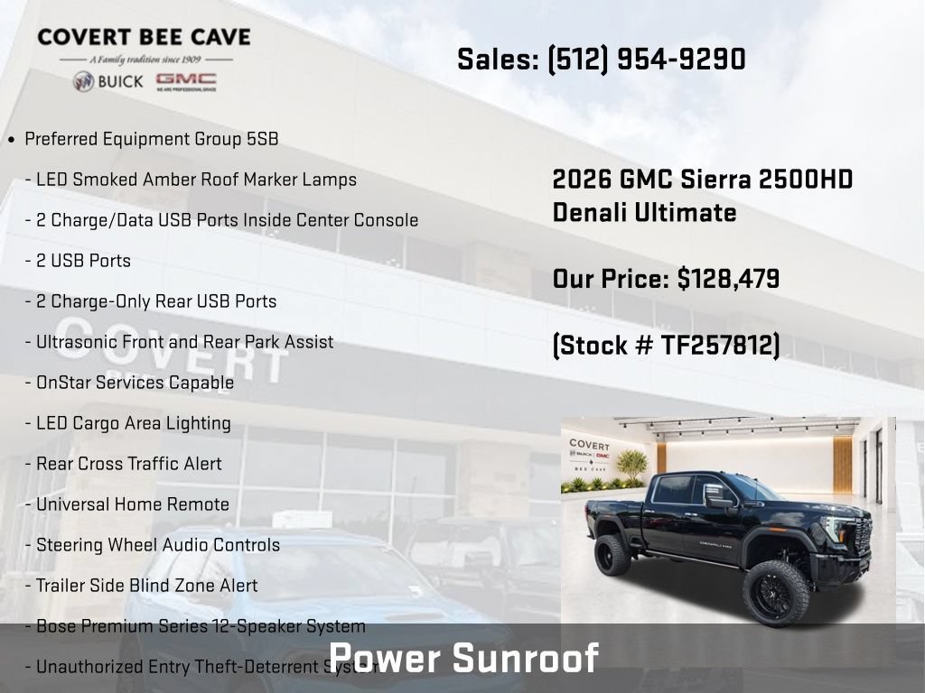 New 2026 GMC Sierra 2500 Denali Ultimate AWD/4WD image 23